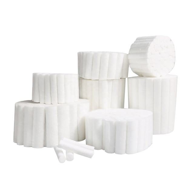 Dental cotton roll for oral treatment