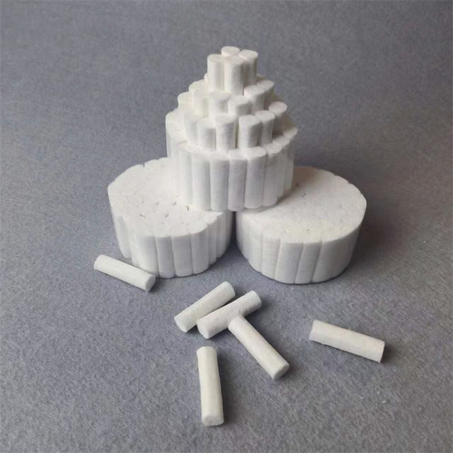 Organic dentist cotton roll