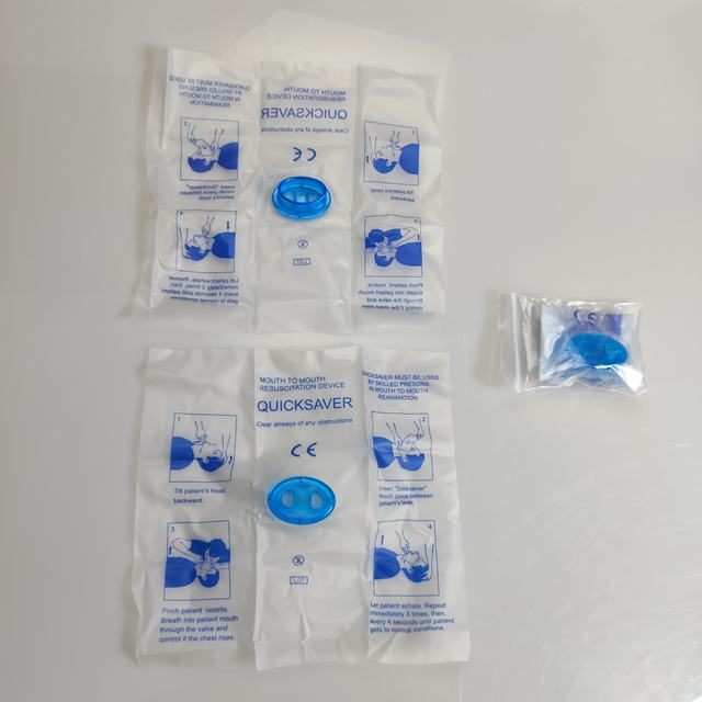 CPR face mask shield, 20 x 20 cm