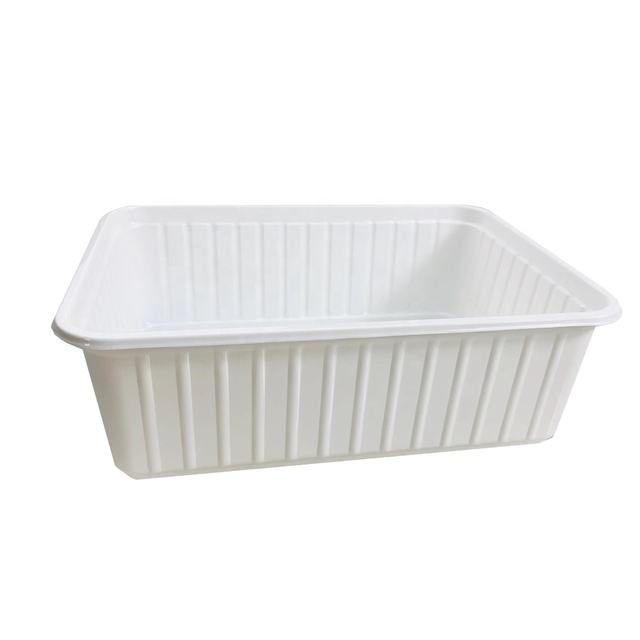 Medical plastic dressing tray